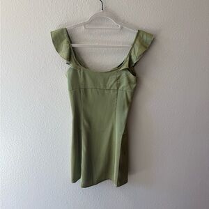 Princess Polly Elegant Green Dress